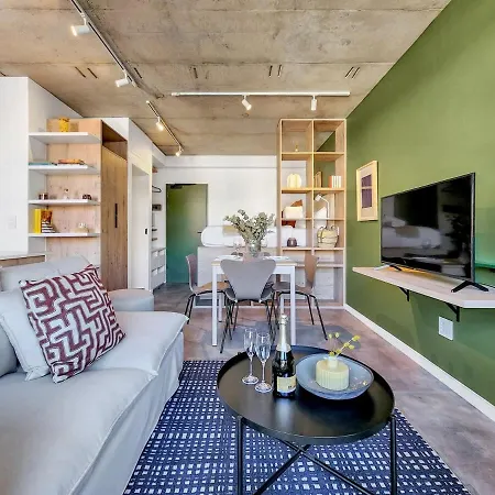 Oceanside, Modern Gem In Seapoint Appartement Kaapstad Buitenkant foto